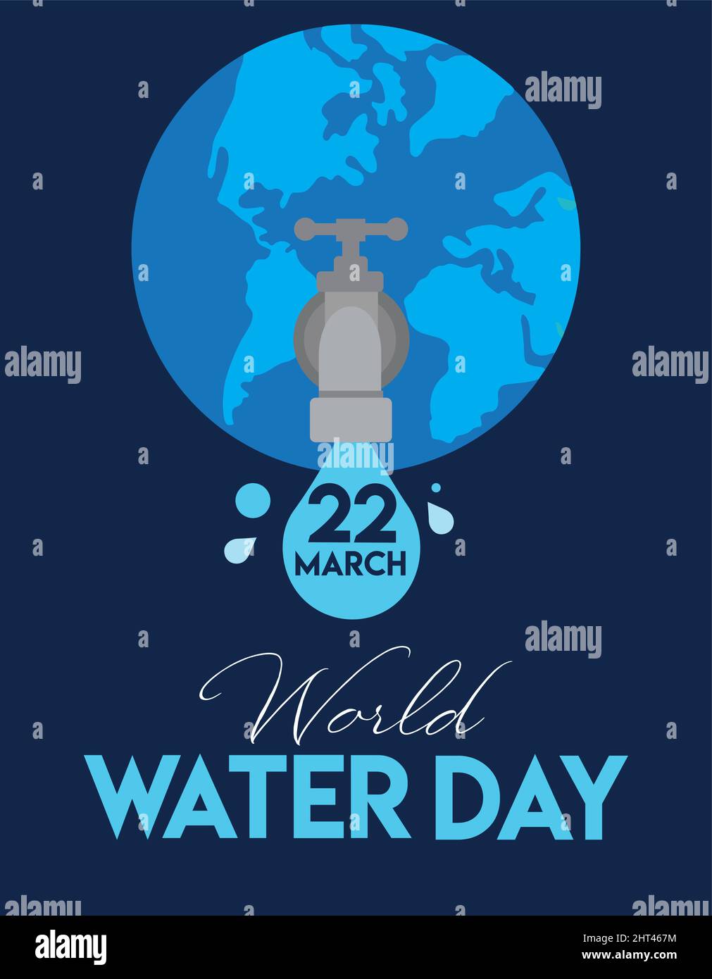 22 March World Water Day vector Stock Vector Image & Art Alamy