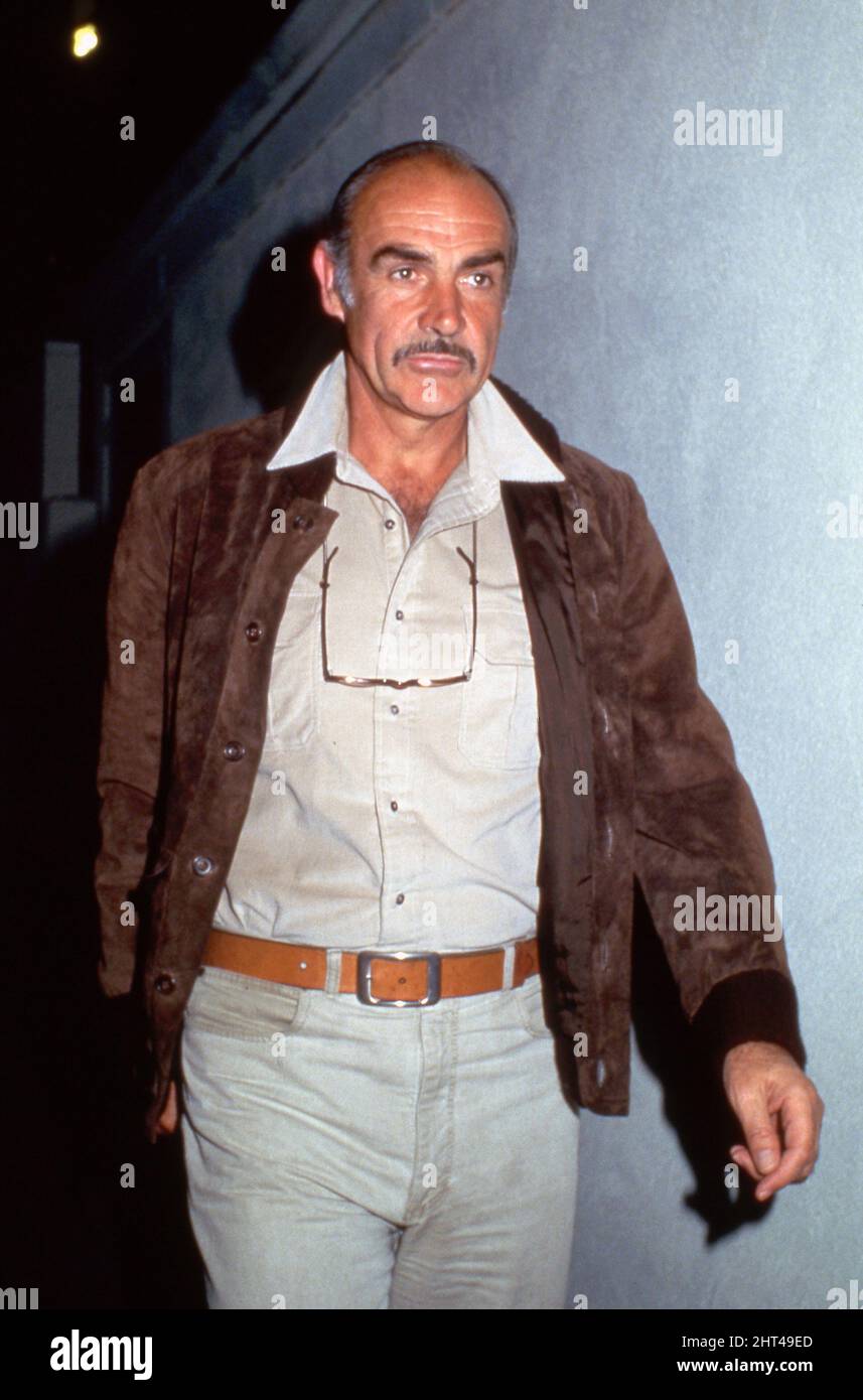 Sean Ralph Sean Connery Circa 1980's Credit: Ralph Dominguez/MediaPunch Stock ...