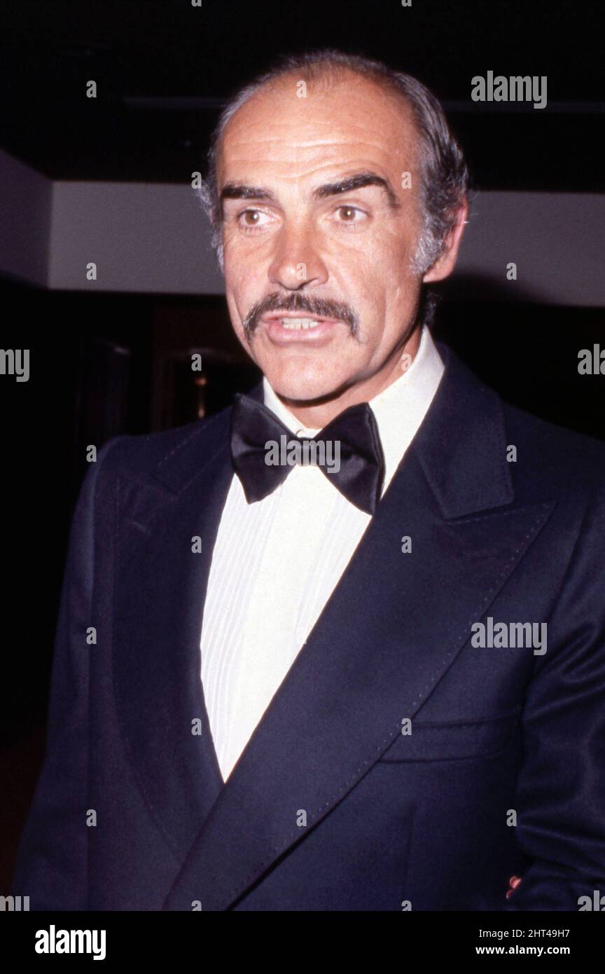 Sean Connery Circa 1980's Credit: Ralph Dominguez/MediaPunch Stock ...