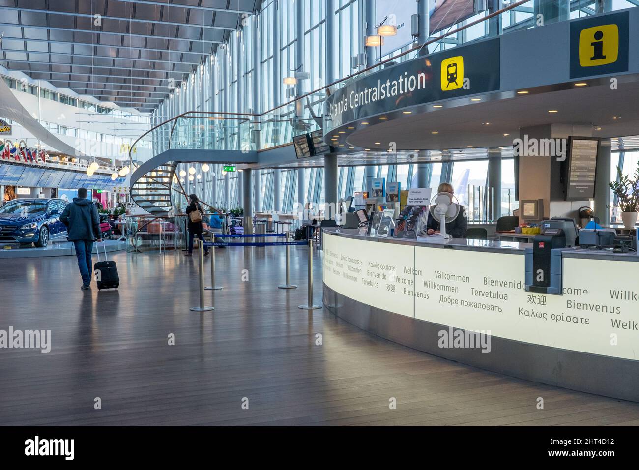 Arlanda Central Station is a railway station at Sky City