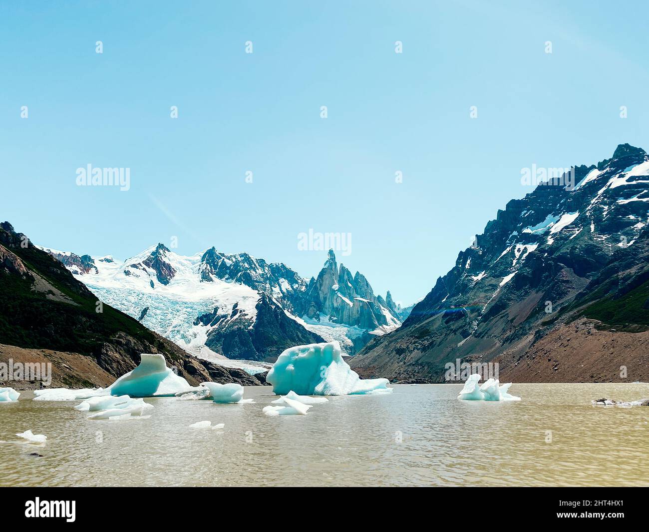 Chilling view of the Perito Moreno Glacier in Los Glaciares National ...