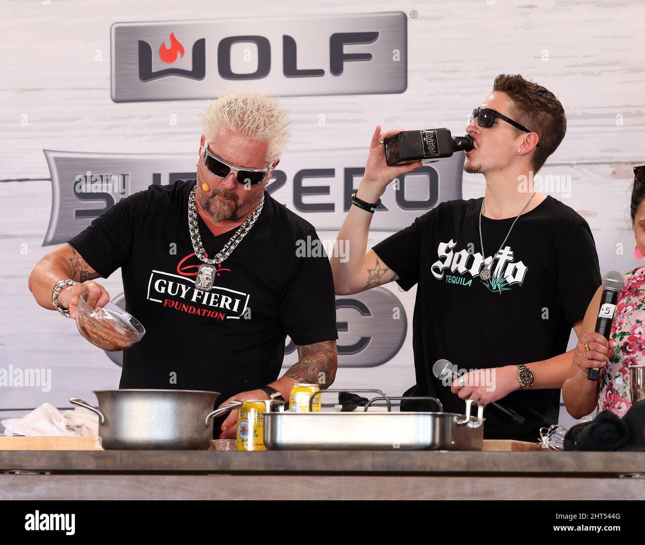 Miami Beach, FL FEB 26 Chef Guy Fieri and Hunter Fieri are seen(03)