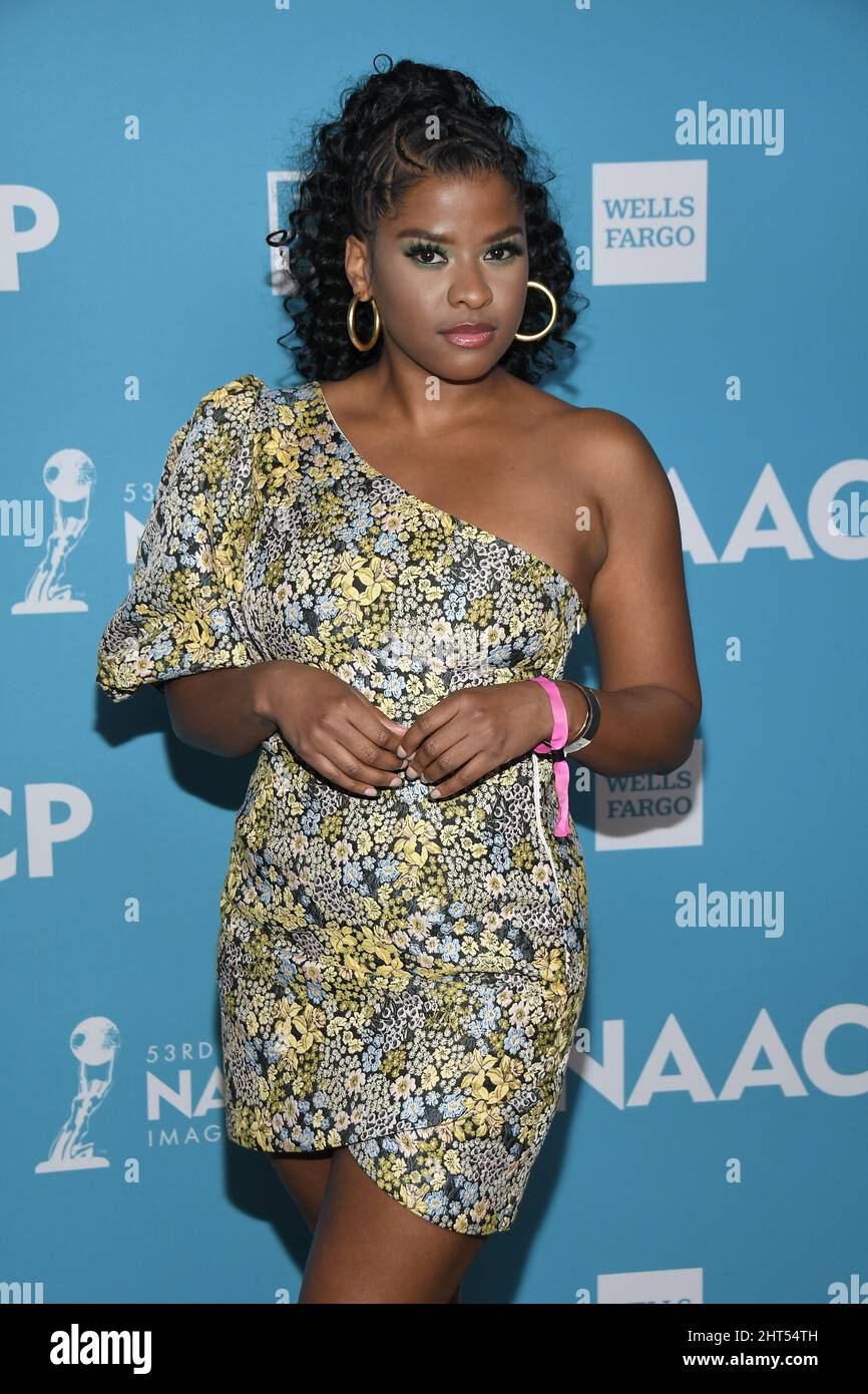 Russel Rae Rebel Rae arrives at the 53rd NAACP Image Awards Viewing Party held at ...