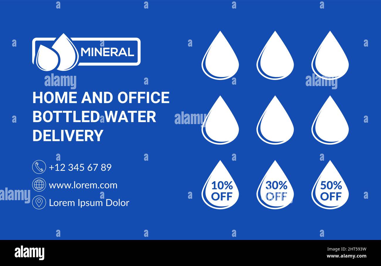 Home and office bottled water delivery service Stock Vector Image & Art