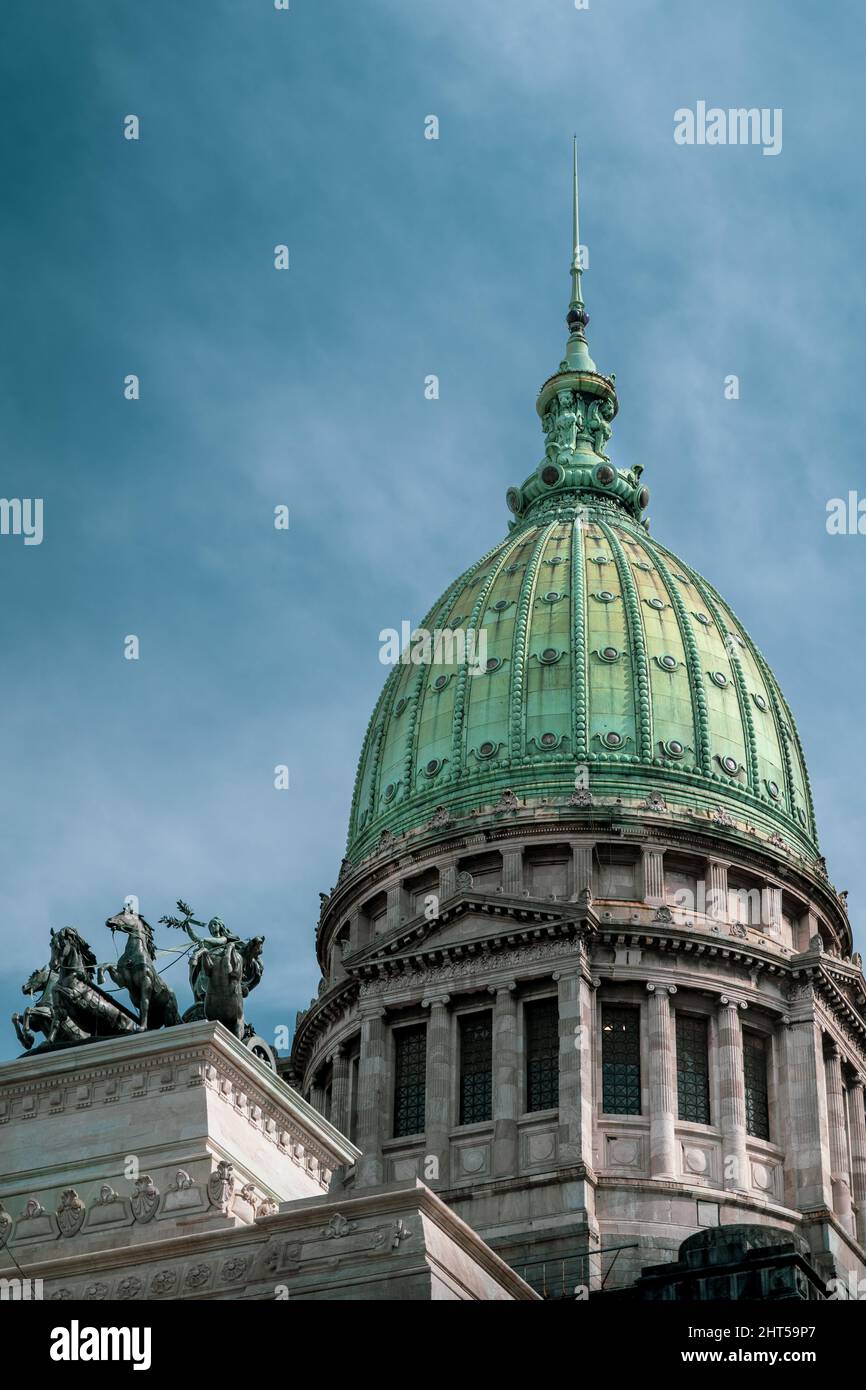 Palace of the National Congress of Argentina Stock Photo Alamy