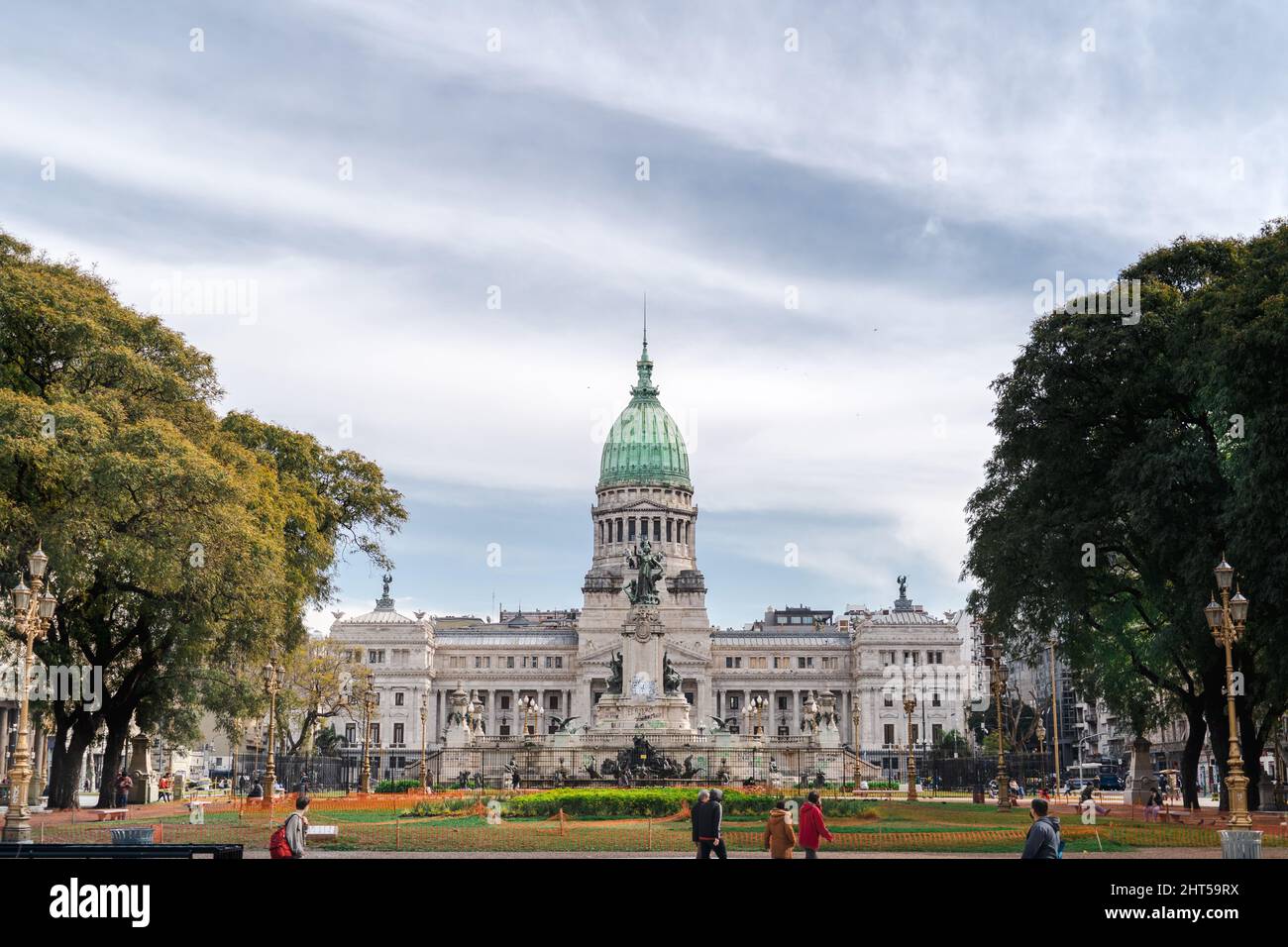 Palace of the National Congress of Argentina Stock Photo - Alamy