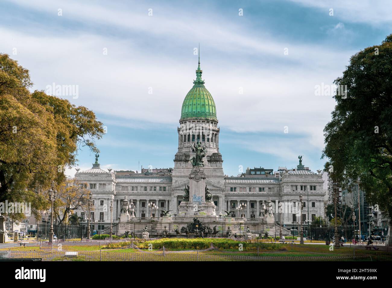 Palace of the National Congress of Argentina Stock Photo - Alamy