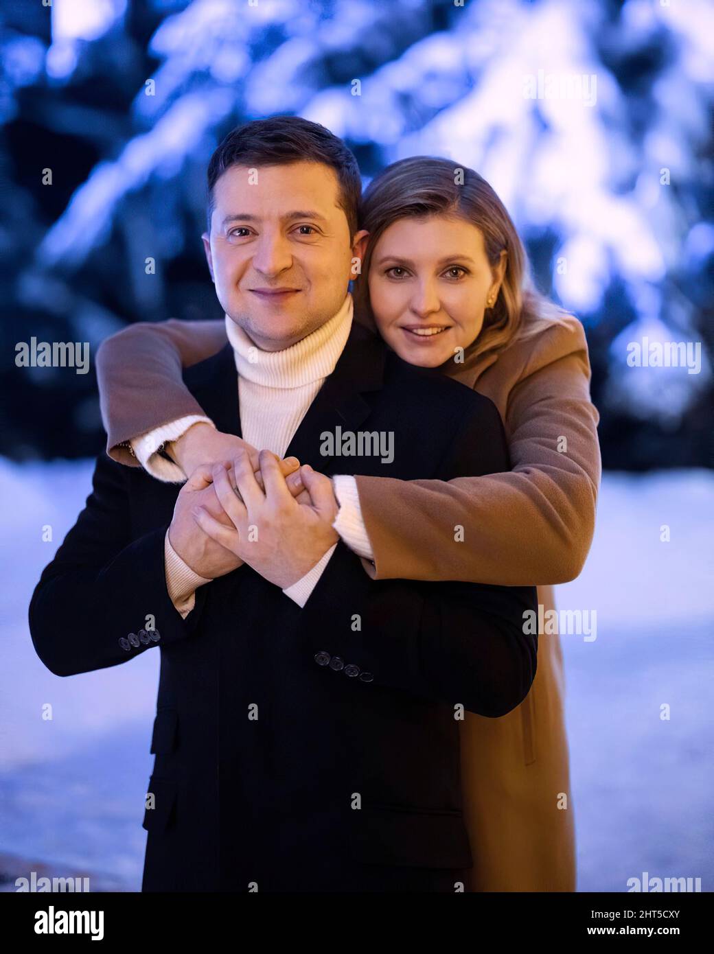 Olena zelenska family hi-res stock photography and images - Alamy