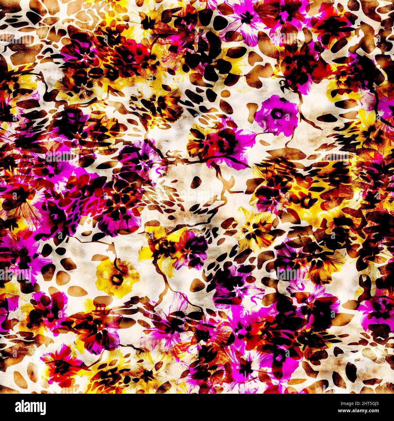 Abstract background with a brindle pattern Stock Photo - Alamy