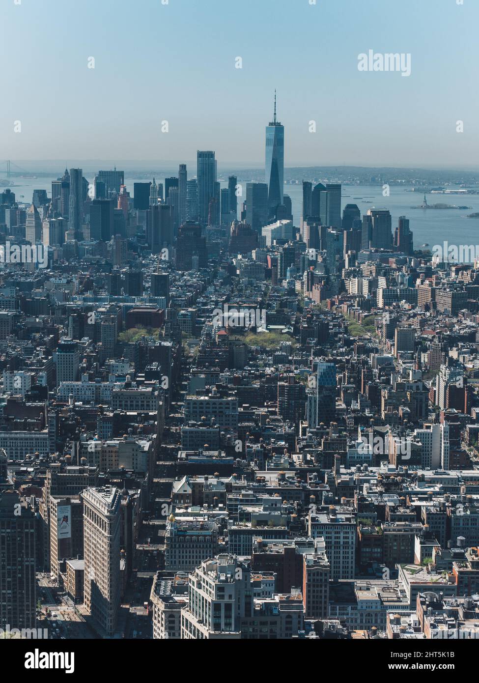 Vertical shot of beautiful buildings in New York city Stock Photo - Alamy