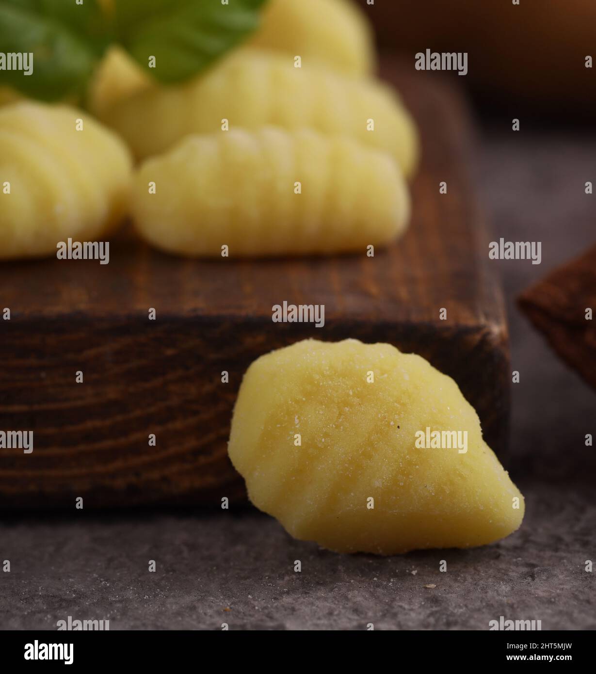 potato gnocchi, an Italian traditional food Stock Photo Alamy