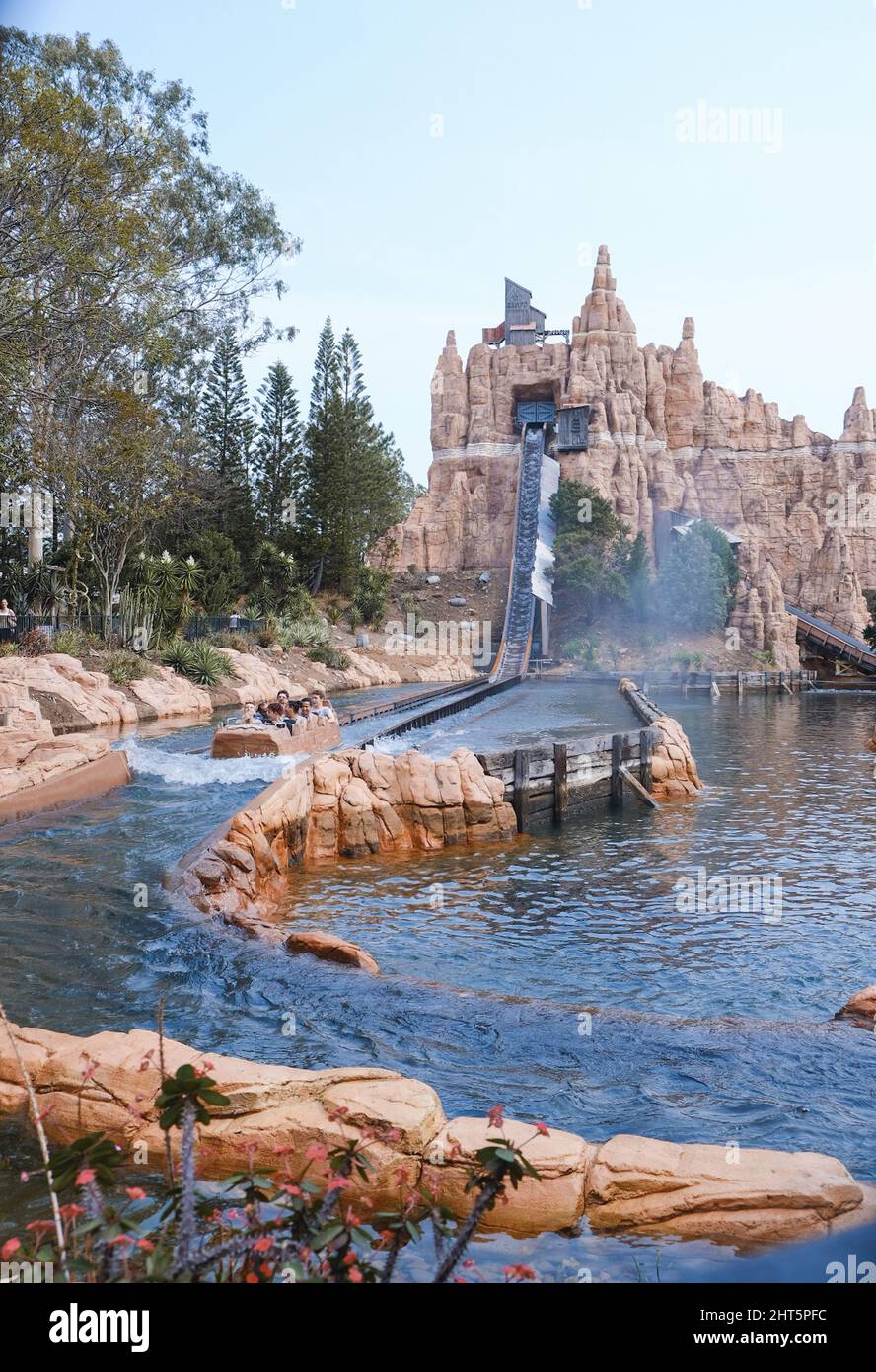 Waterpark rides hi-res stock photography and images - Alamy