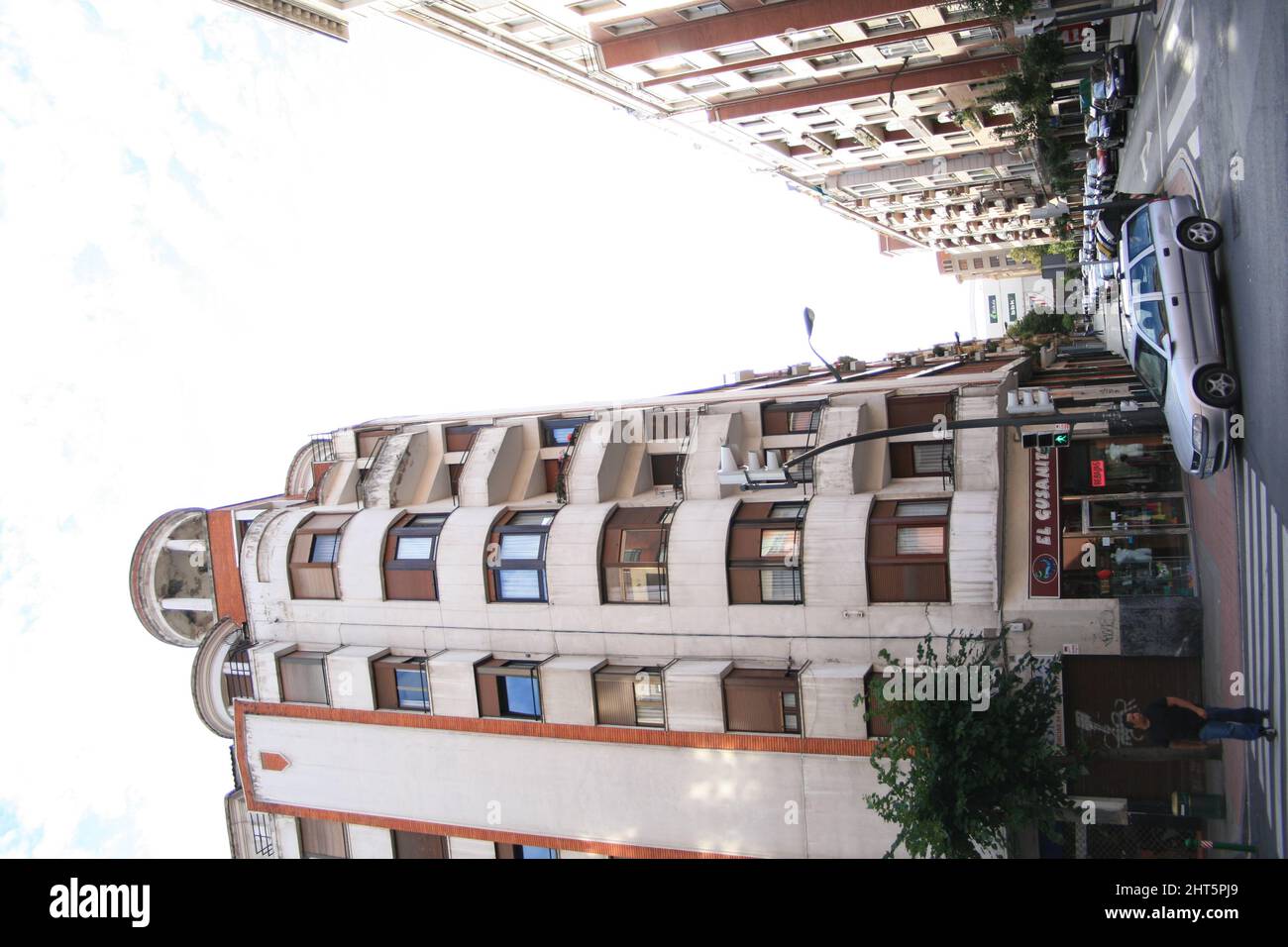 Beautiful view of modern buildings in Bilbao Stock Photo - Alamy