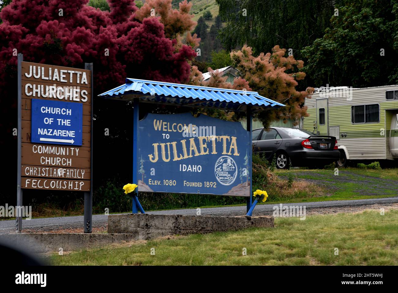 juliaetta /Latah county /Idaho Business and agriculture life in
