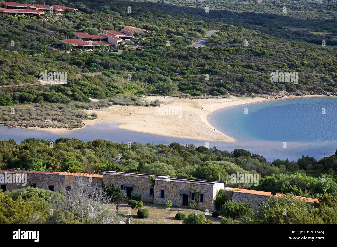 Palau, Sardinia, Italy. Costa serena beach Stock Photo Alamy