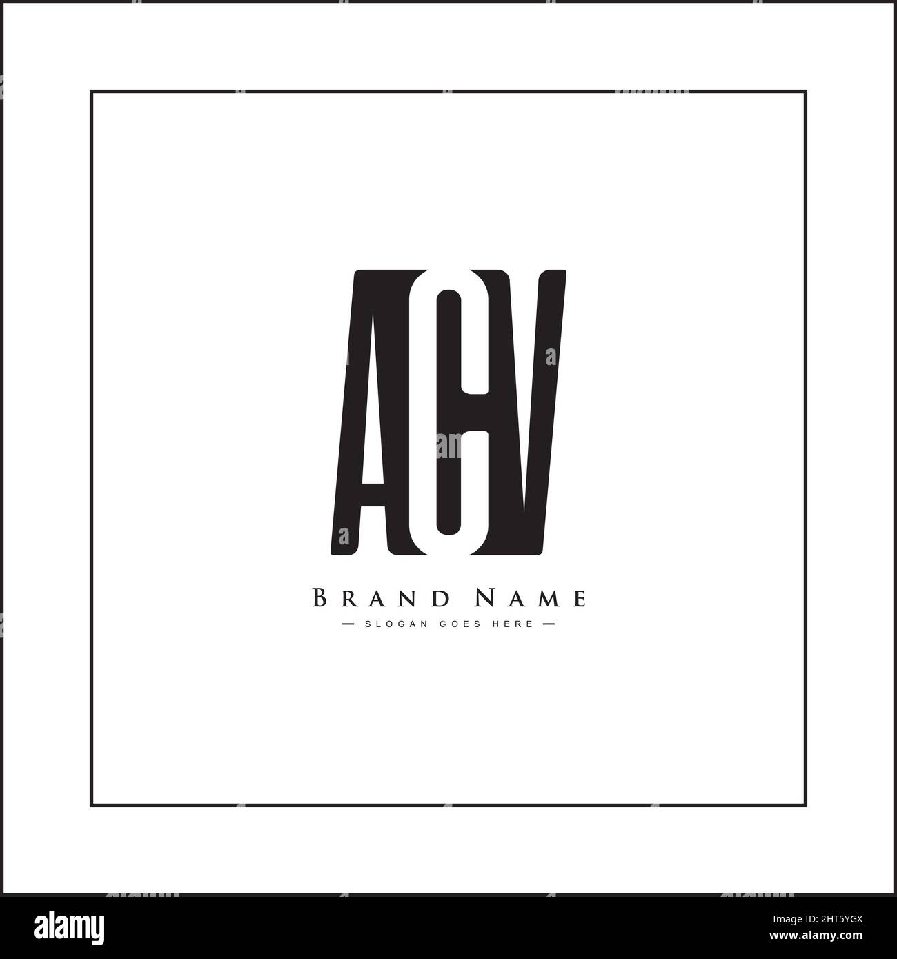 Acv logo design hi-res stock photography and images - Alamy
