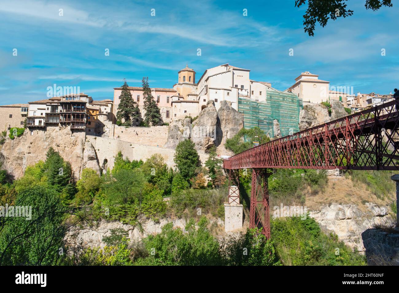 Beautiful view of the monumental city Cuenca, Spain Stock Photo