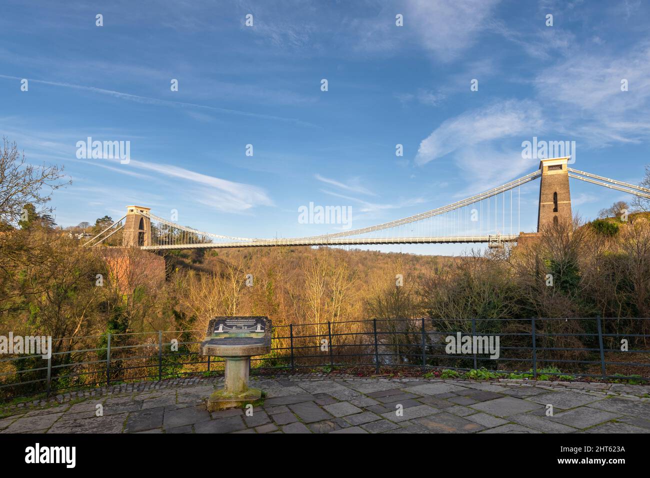 Clifton Suspension Bridge, Bristol. Stock Photo