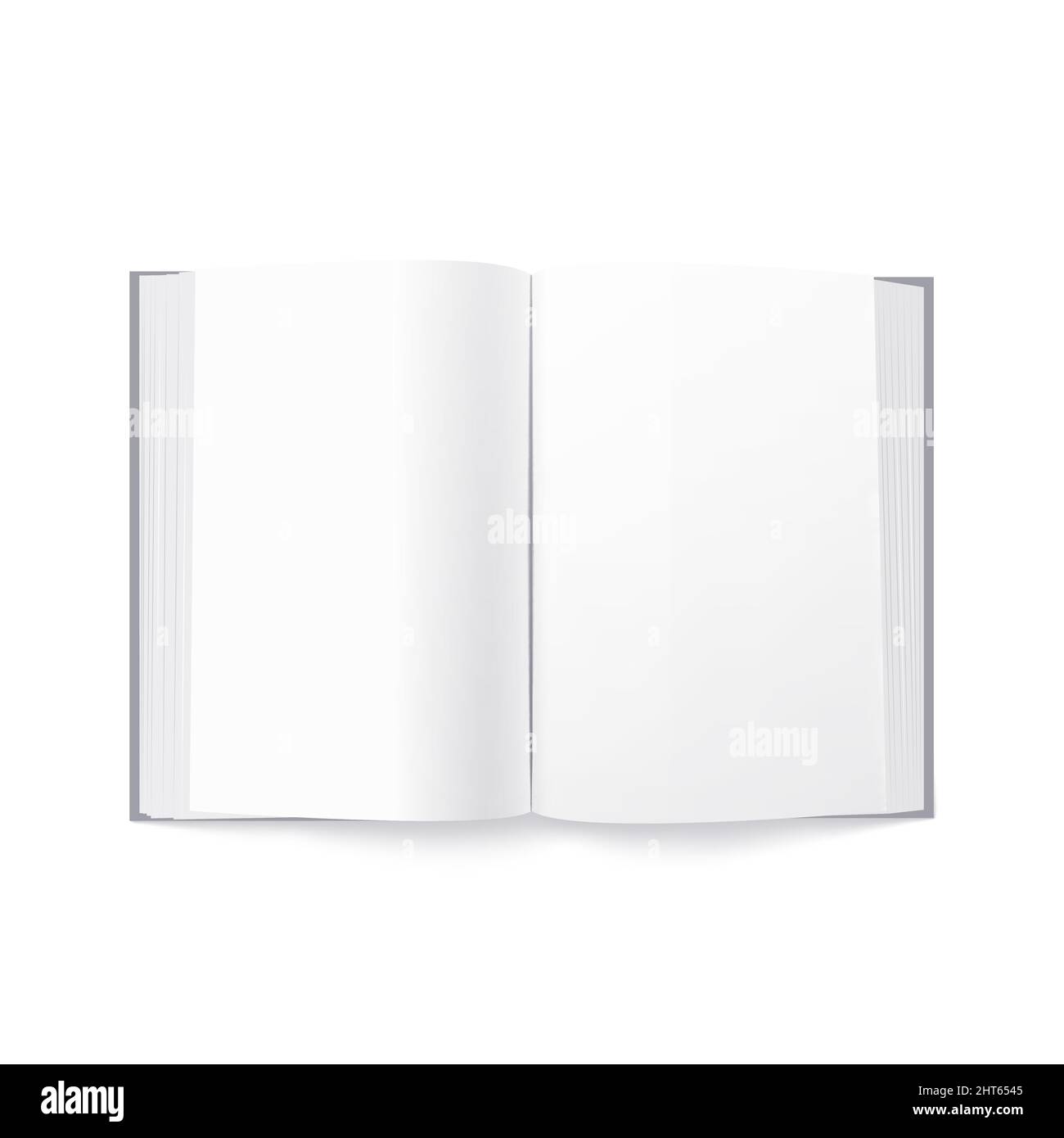 Vector book in mesh gradient style. Editable color Stock Vector