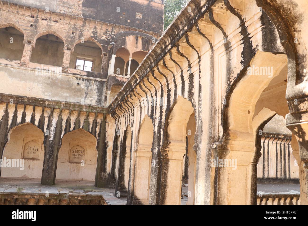 old time indian architecture place. Stock Photo