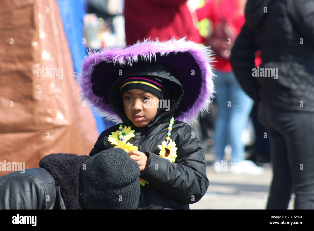 Mardi Gras Parade in Soulard St. Louis, Missouri, USA Stock Photo Alamy
