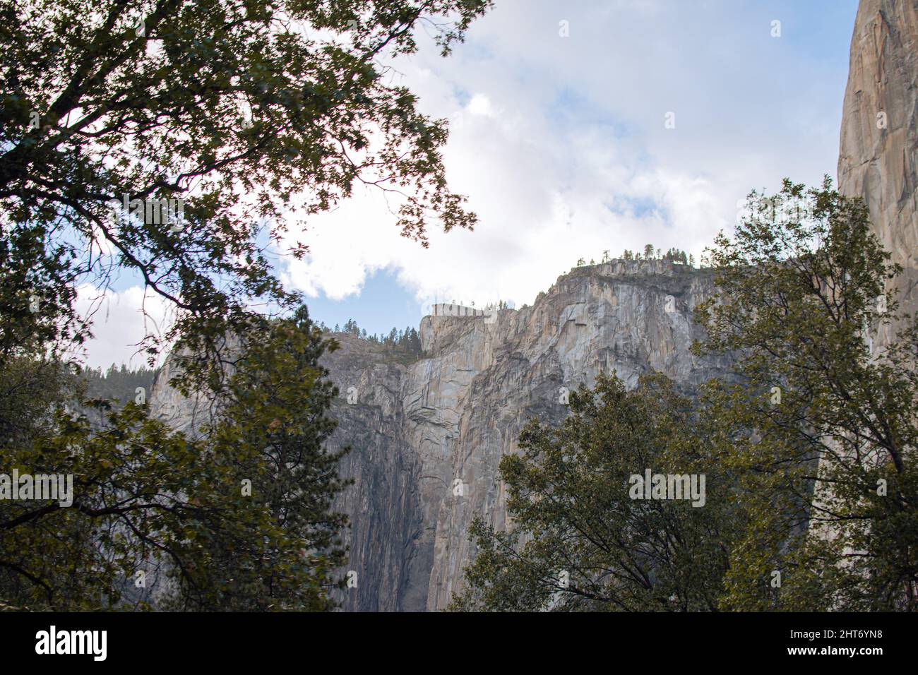 Autumnal landscape from Yosemite National Park, California, United States. High quality photo Stock Photo