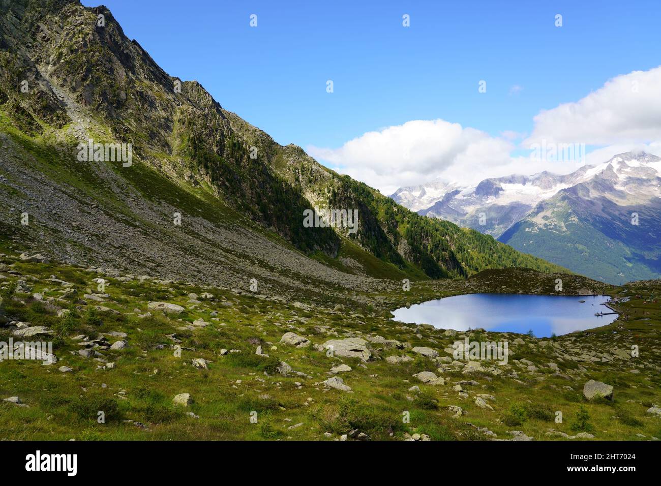 Lago di Chiusetta Stock Photo Alamy