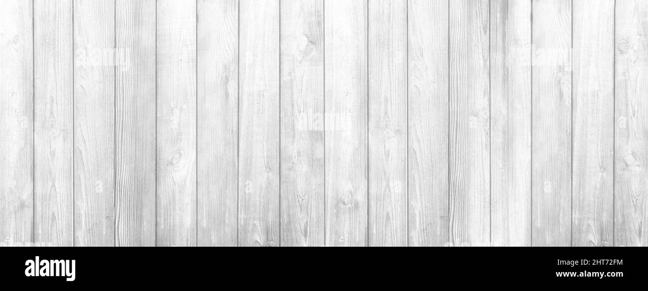 white wood texture background, natural pattern Stock Photo