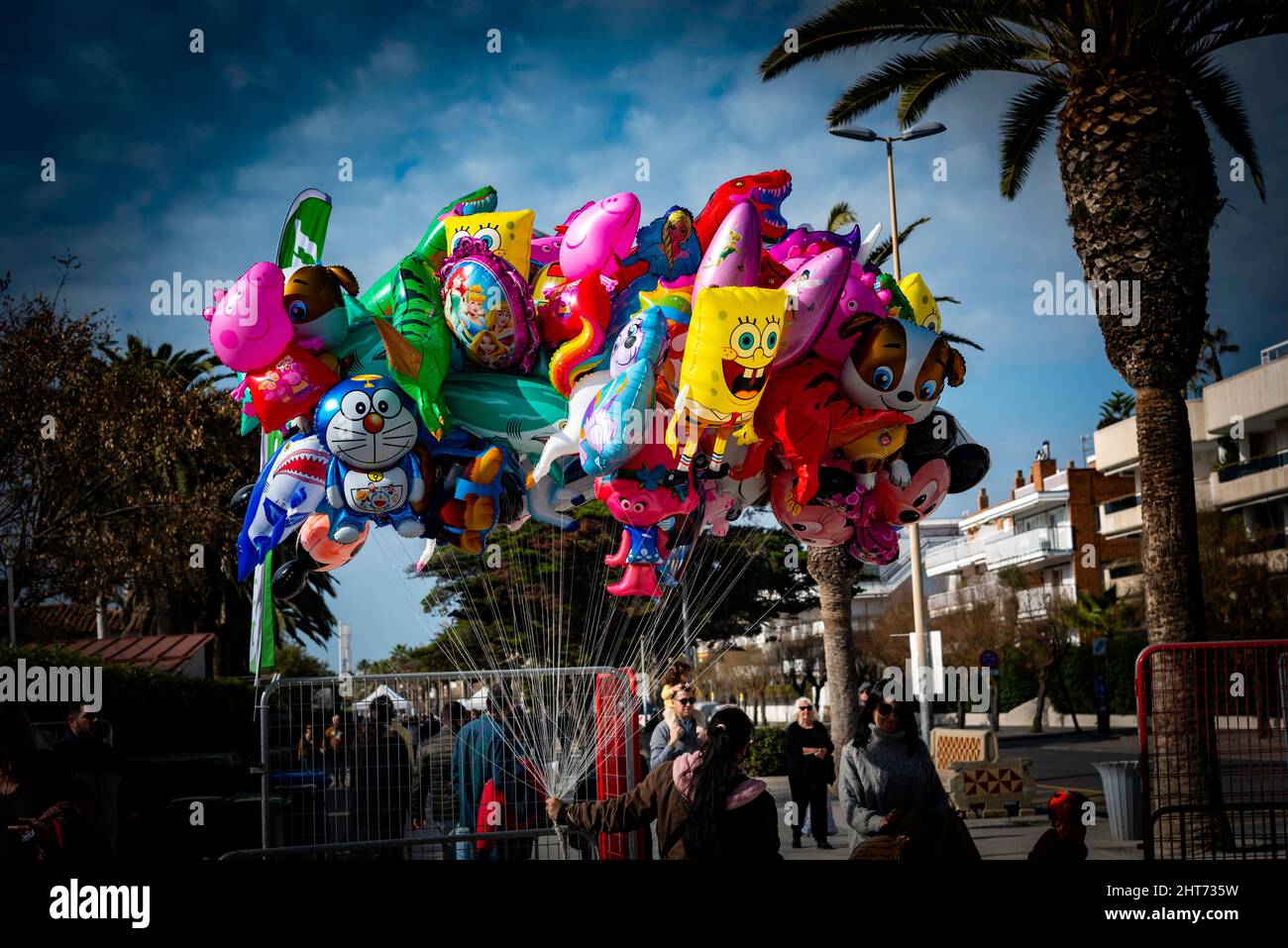 Sitges carnaval 2022 rua infantil 2022 Stock Photo