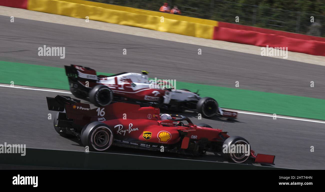 International Auto racing Formula 1 at Circuit de Spa-Francorchamps in ...
