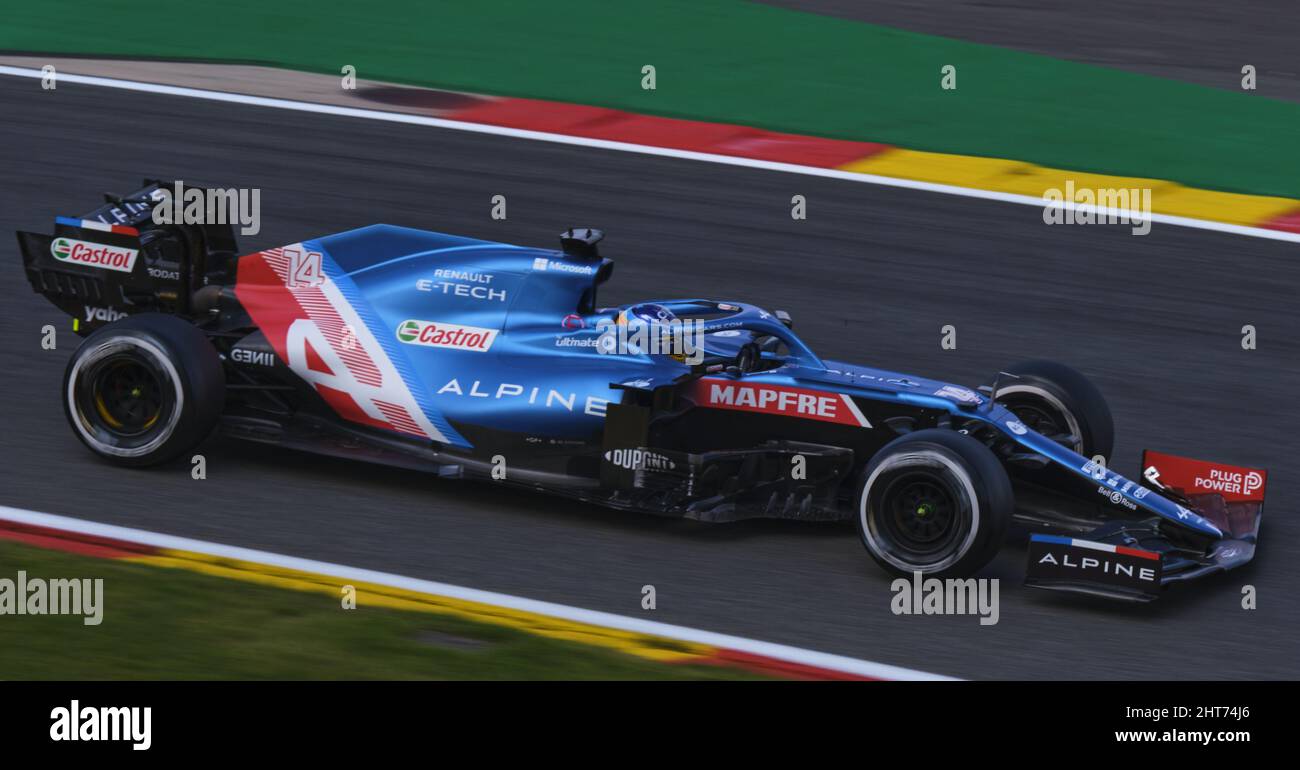 International Auto racing Formula 1 at Circuit de Spa-Francorchamps in ...
