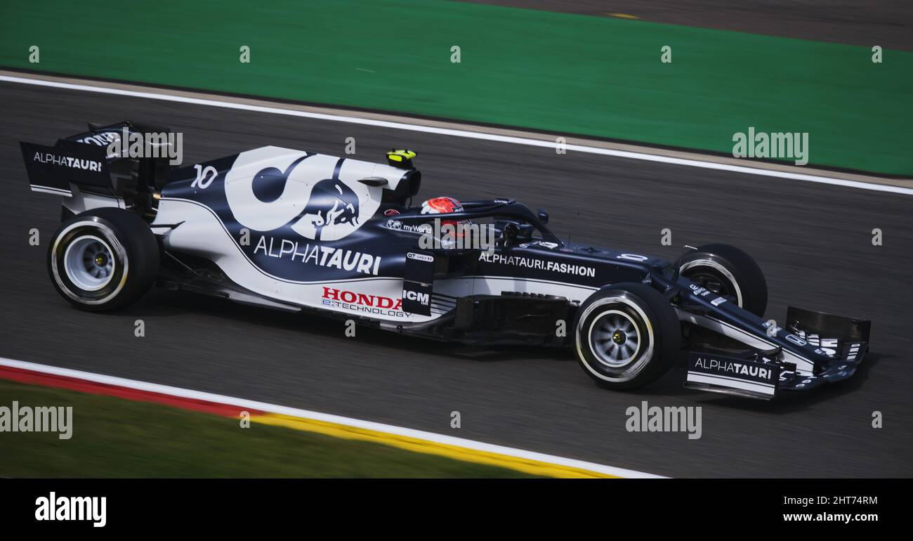 International Auto racing Formula 1 at Circuit de Spa-Francorchamps in ...