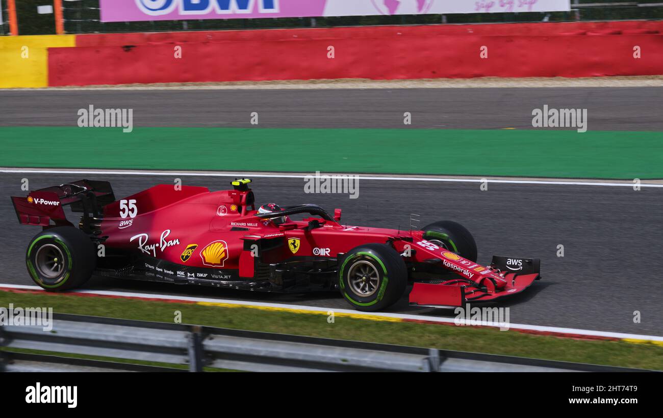 International Auto racing Formula 1 at Circuit de Spa-Francorchamps in ...