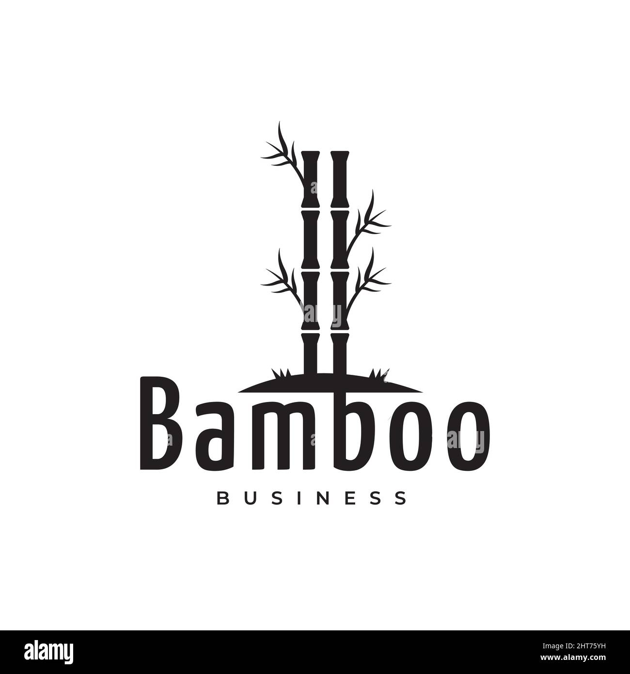 Bamboo leaf Stock Vector Images Alamy