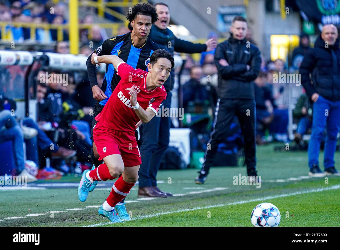 Club beats Antwerp 30 Club Brugge