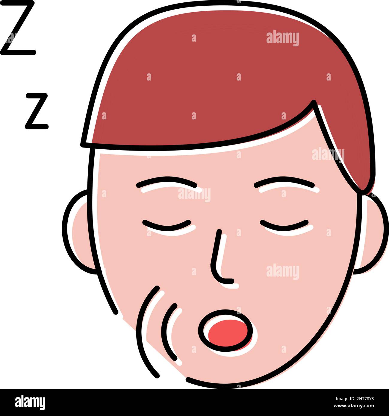 Submandibular lymph nodes Stock Vector Images - Alamy