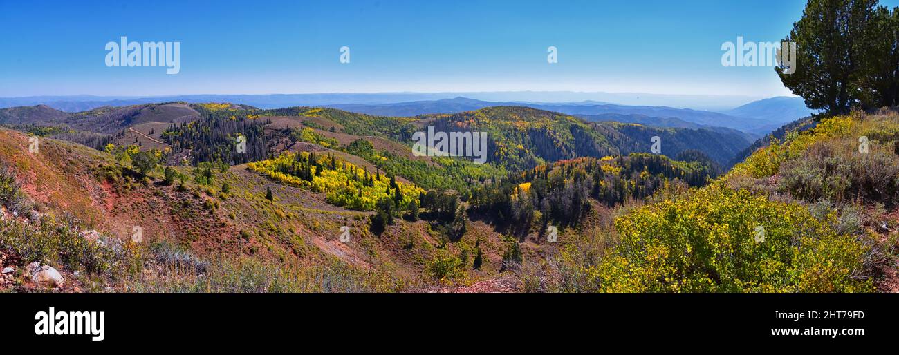 Mount Nebo Wilderness Peak, Views of hiking trail with peak of 11,933