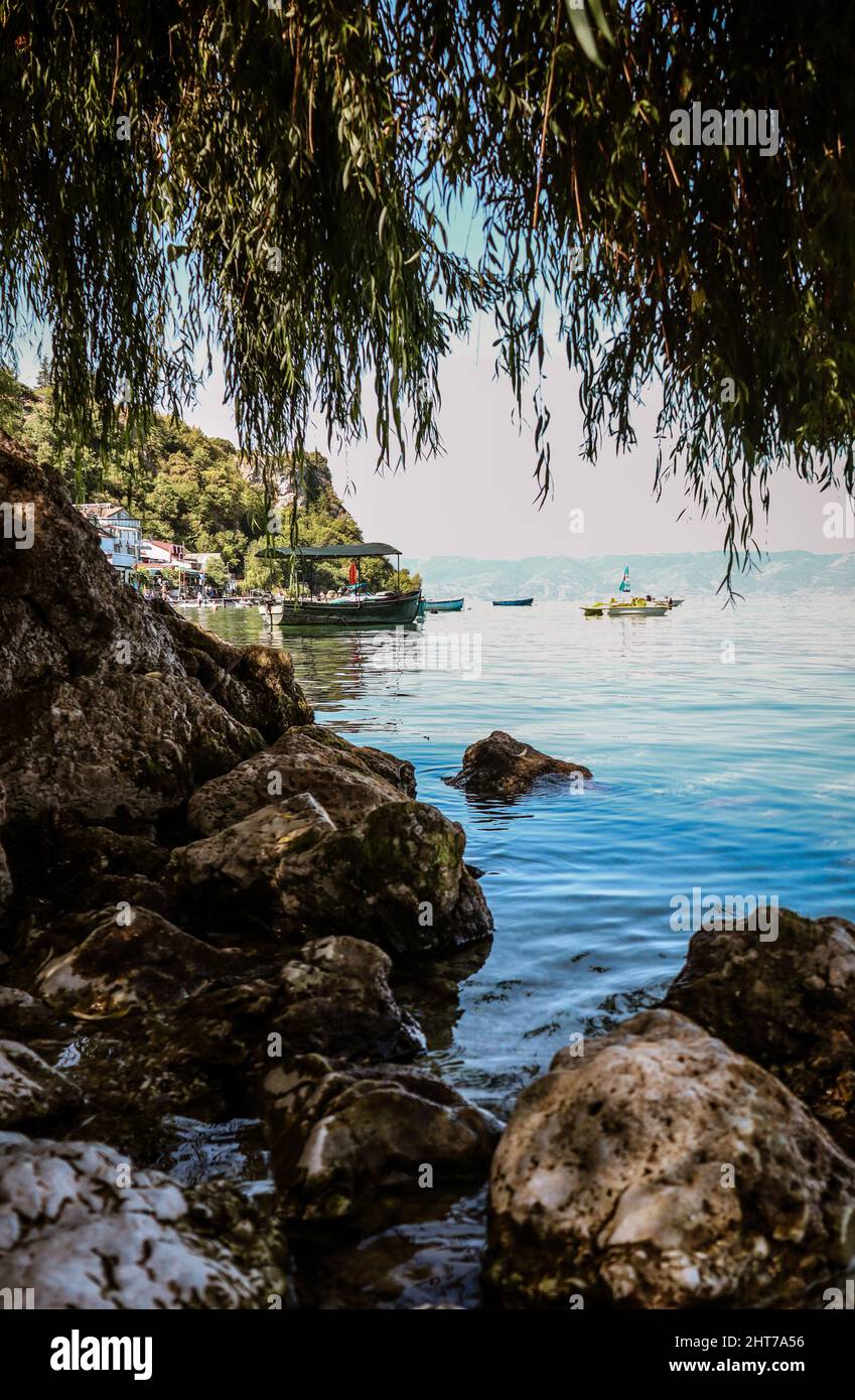 Vertical shot beautiful boats hi-res stock photography and images - Alamy
