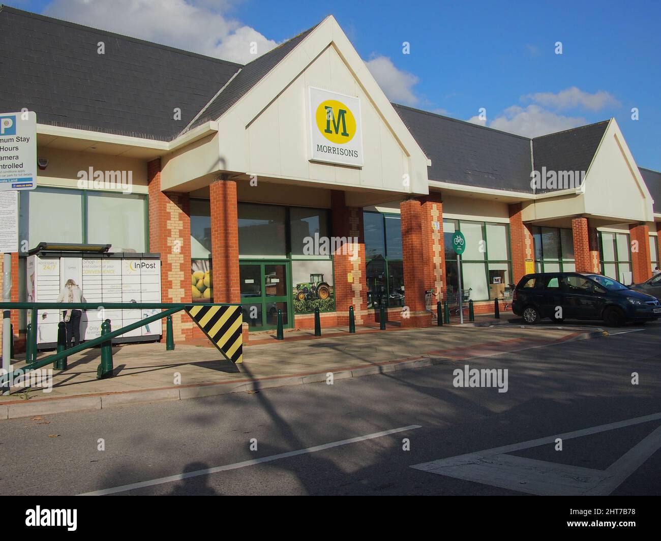 A Morrisons store in Portsmouth England Stock Photo
