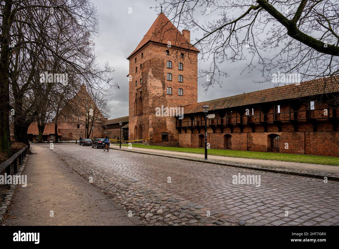 The medieval Castle of the Teutonic Order in Malbork in the Pomerania