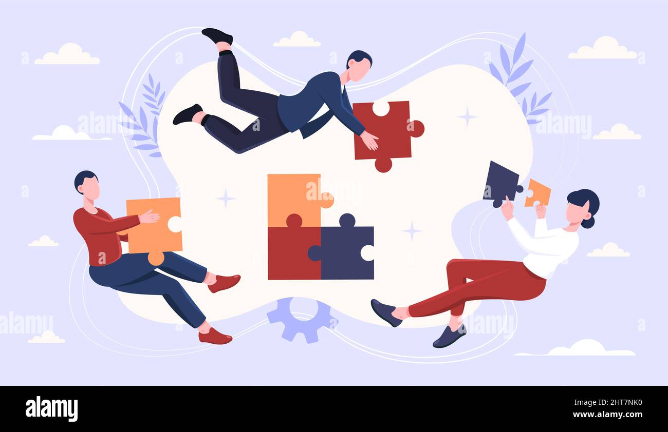 Concept of collaboration Stock Vector Image & Art - Alamy