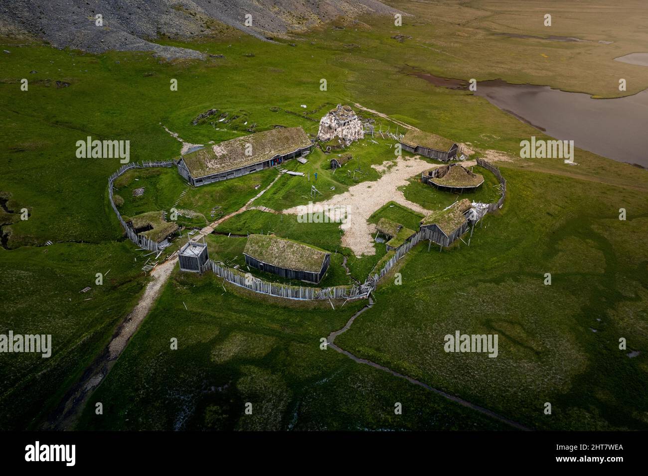 Viking farm hi-res stock photography and images - Alamy