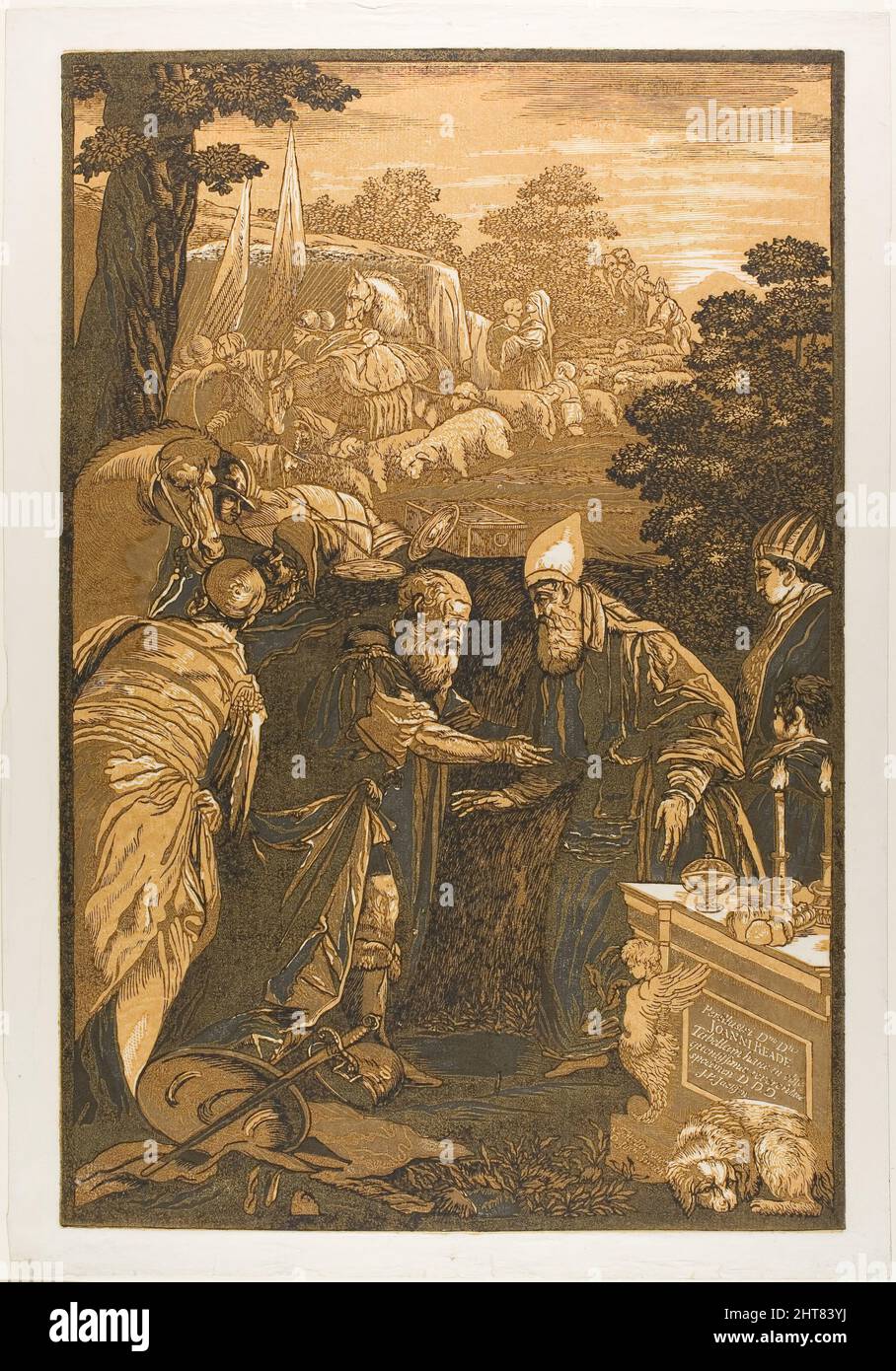 Melchizedek blessing abraham hires stock photography and images Alamy