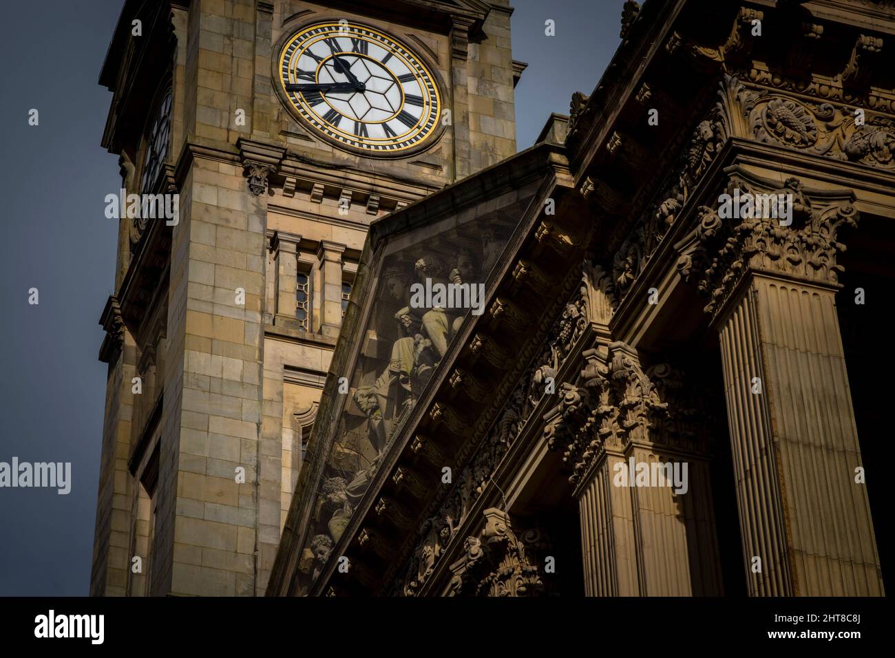Birmingham clock tower Stock Photo Alamy