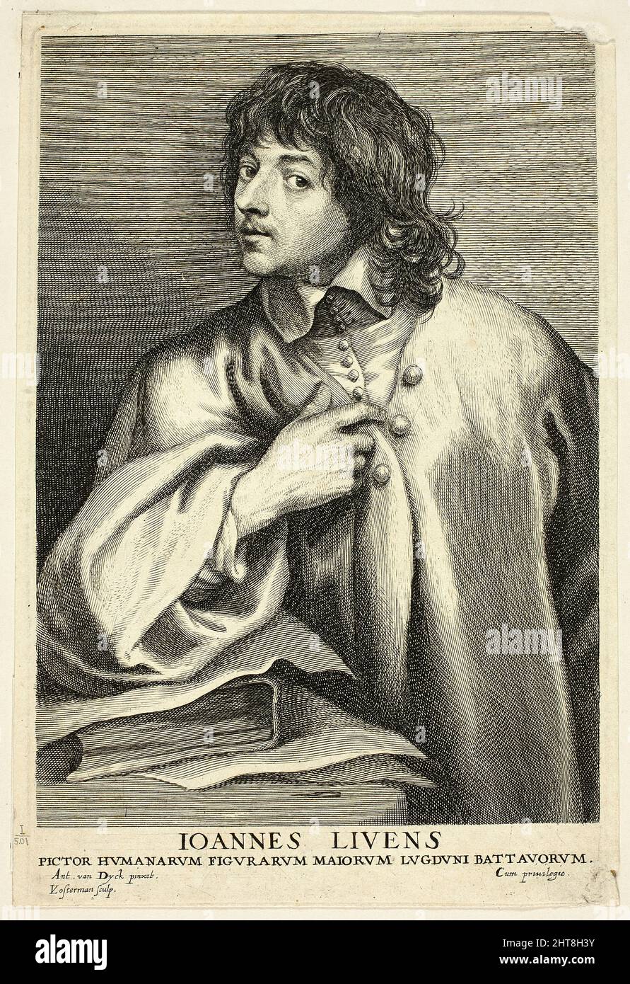 Jan Lievens, 1630/45. Stock Photo