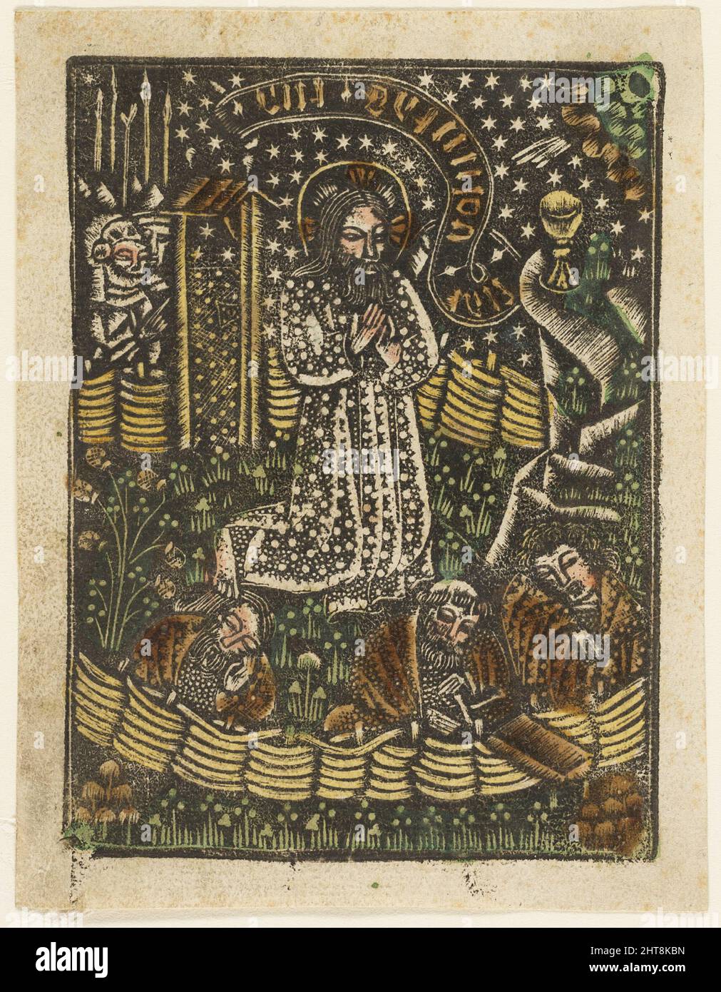 Christ in the Garden of Gethsemane, 1460-65 Stock Photo - Alamy