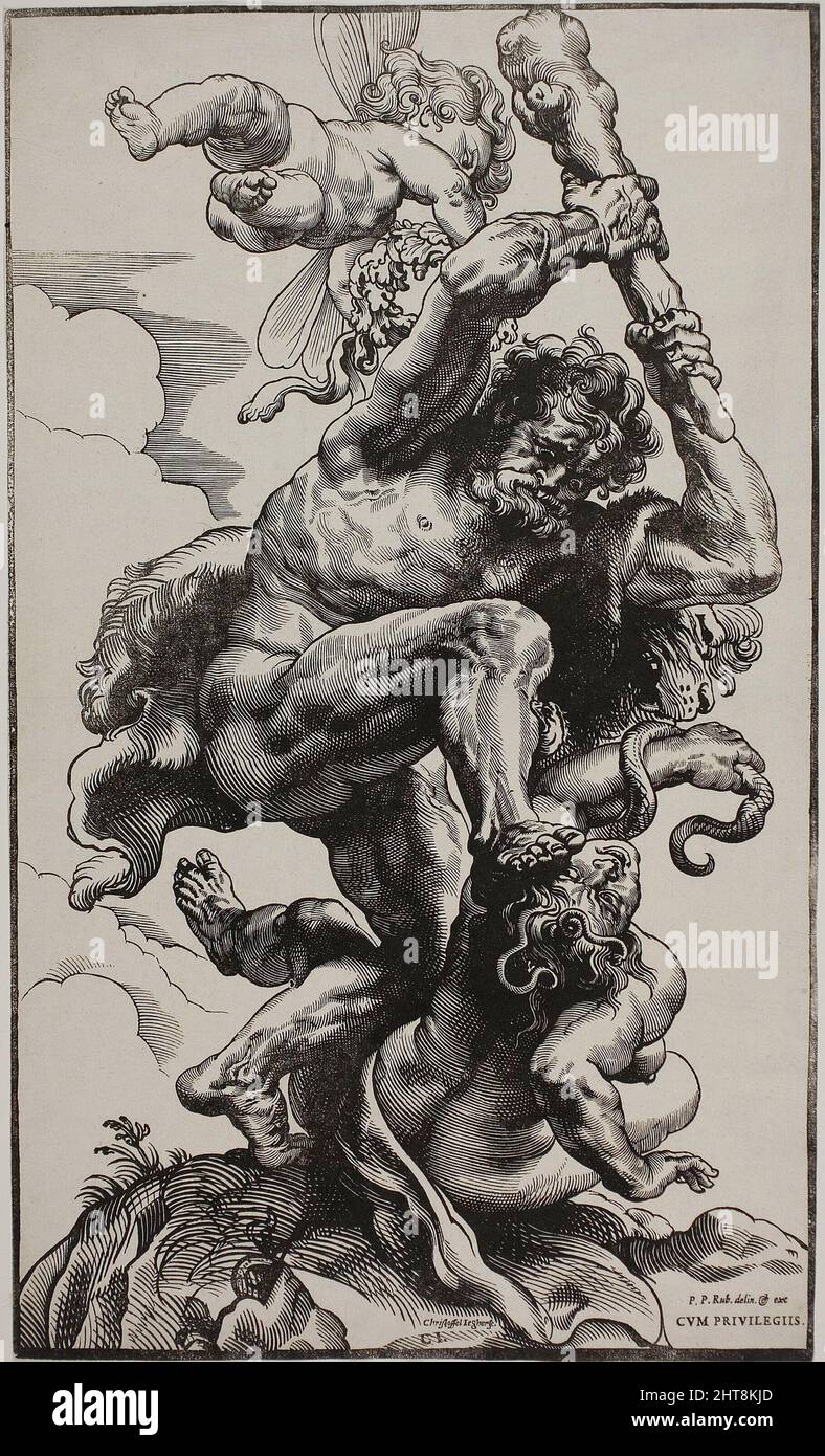 Hercules Slaying Envy, 1633/34. Stock Photo