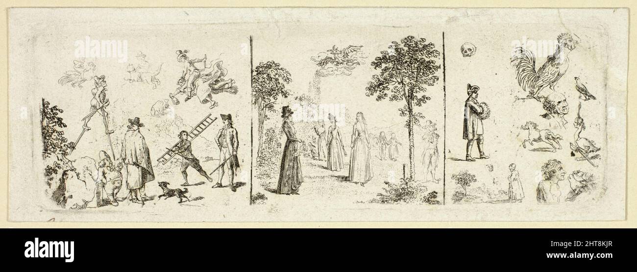 Various Sketches, 1800 Stock Photo - Alamy