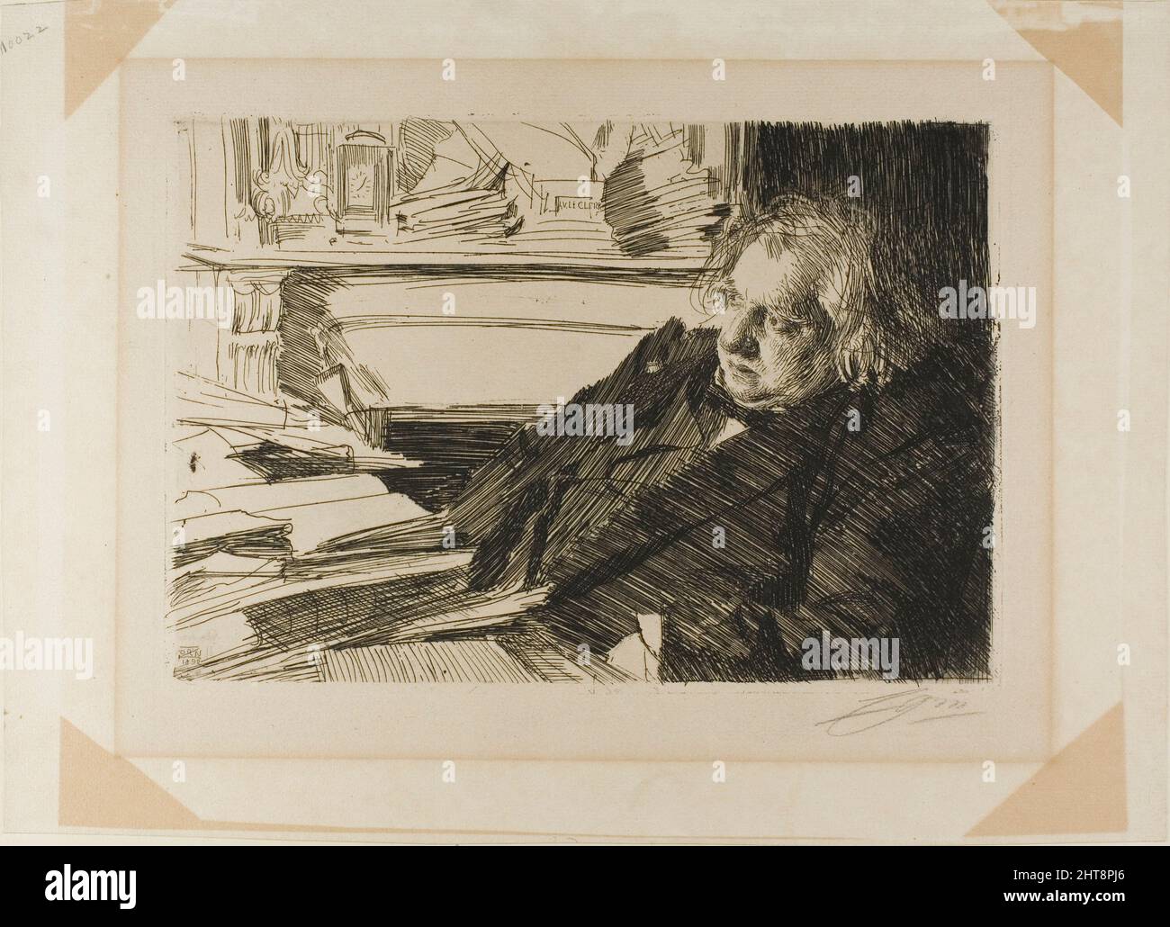 Ernest Renan, 1892 Stock Photo - Alamy