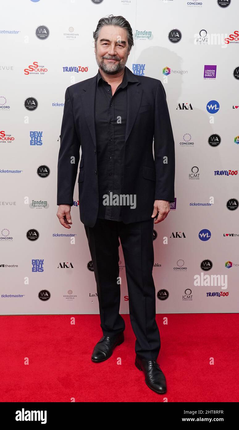 Nathaniel Parker attending the WhatsOnStage Awards at the Prince Of
